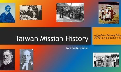 History of Taiwan Church and Missions